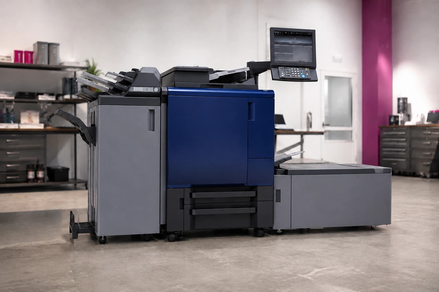 Impresora digital Konica Minolta AccurioPrint C3070L, imagen ilustrativa